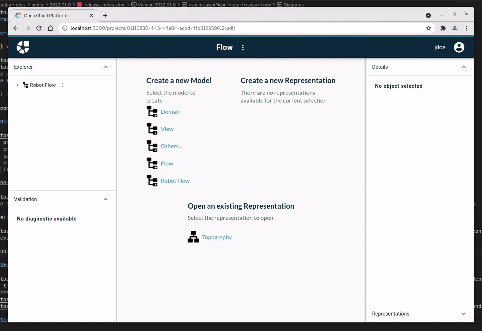 Automatic fit-to-screen when opening a diagram